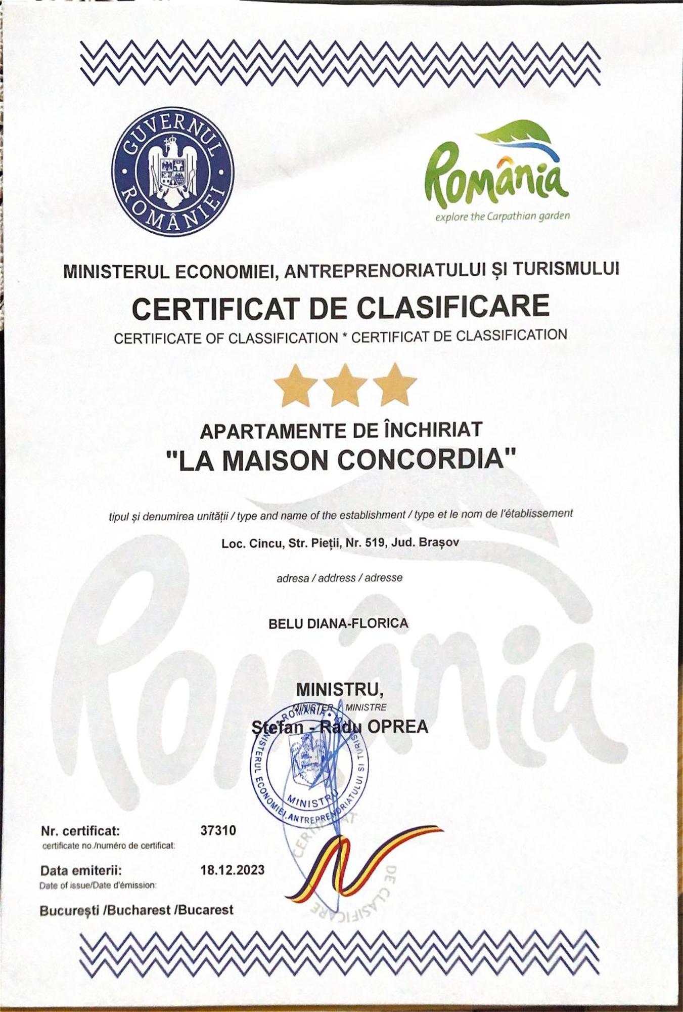 ,, La Maison Concordia " Cincu Екстер'єр фото